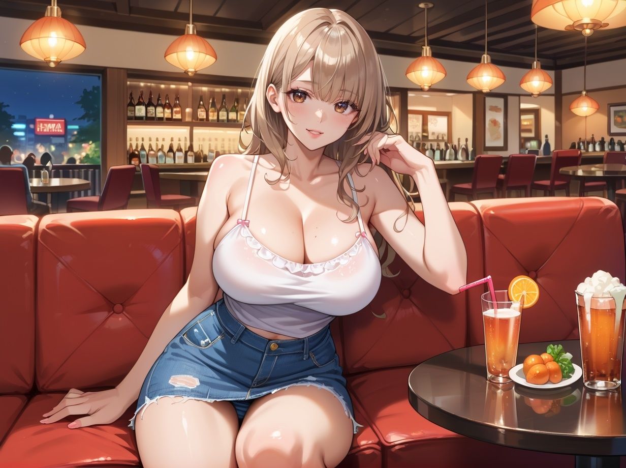 爆乳白ギャル  マチアプで持ち帰り種付け サンプル1ページ目