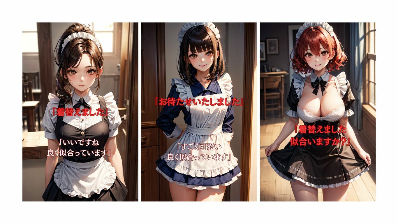 ノーパンメイドの採用試験 画像470枚 サンプル3ページ目
