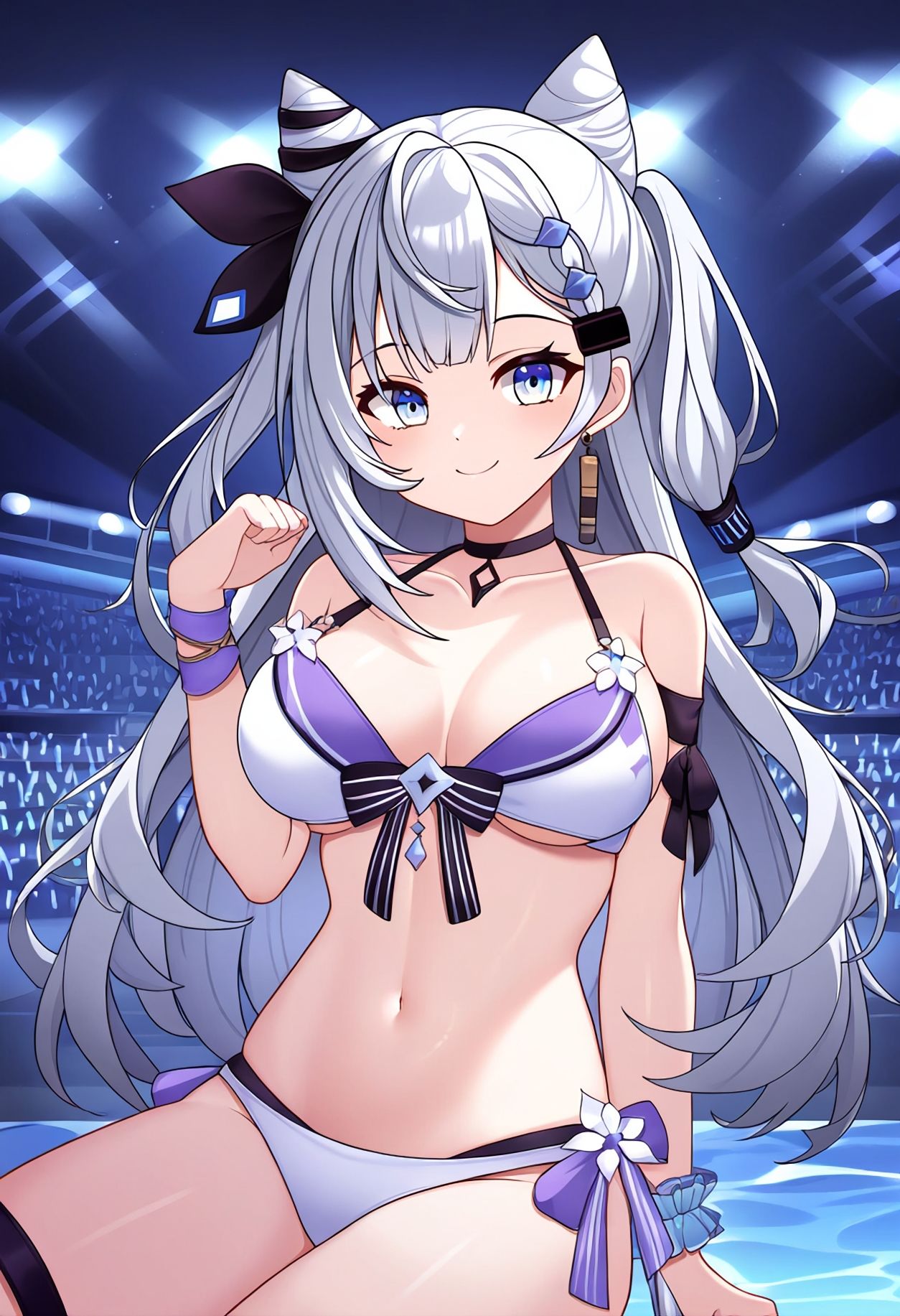 【買い切り版】バーチャル衣装故障で羞恥ゼータ（English translation included） サンプル4ページ目