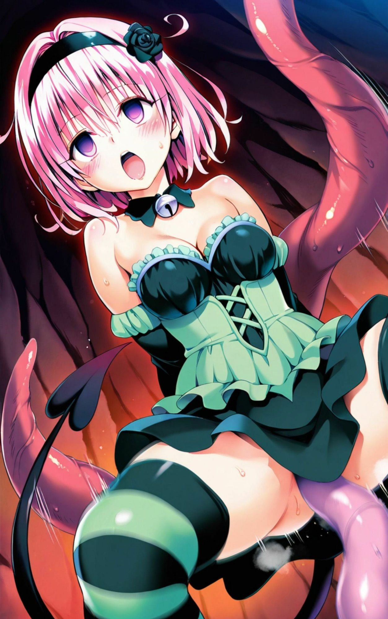 モモ×テンタクル サンプル4ページ目