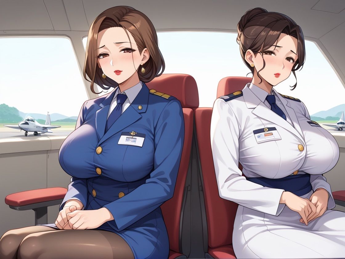 人妻フライトアテンダントとお空で生ハメセックス サンプル5ページ目