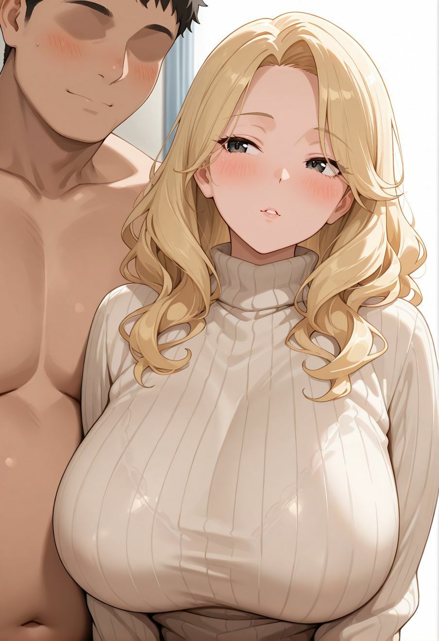 白ギャル人妻の不倫中出しセックス サンプル1ページ目