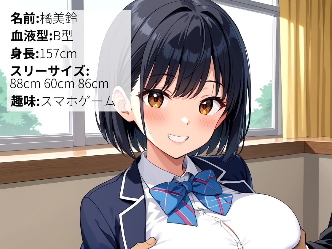 クラスの巨乳女子を二穴同時串刺し輪● サンプル1ページ目