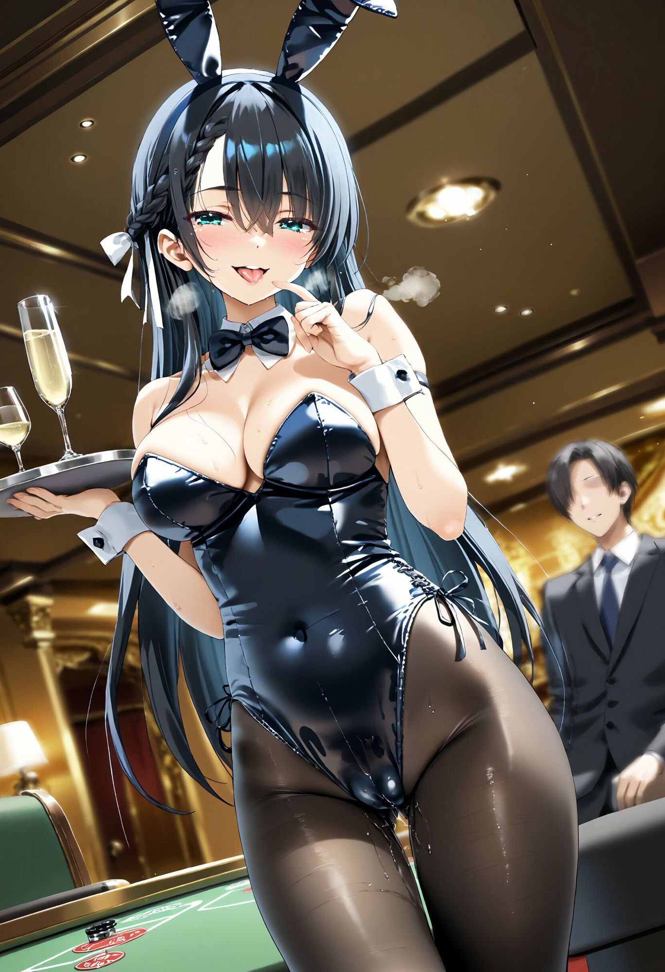 ［果実の営み］視姦され濡れたオンナたちの営み  バニーガール編 サンプル2ページ目