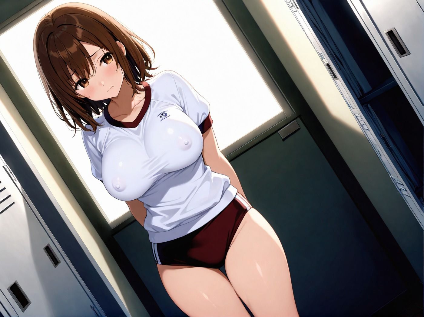 爆乳清楚な女子校生を調教！ サンプル3ページ目