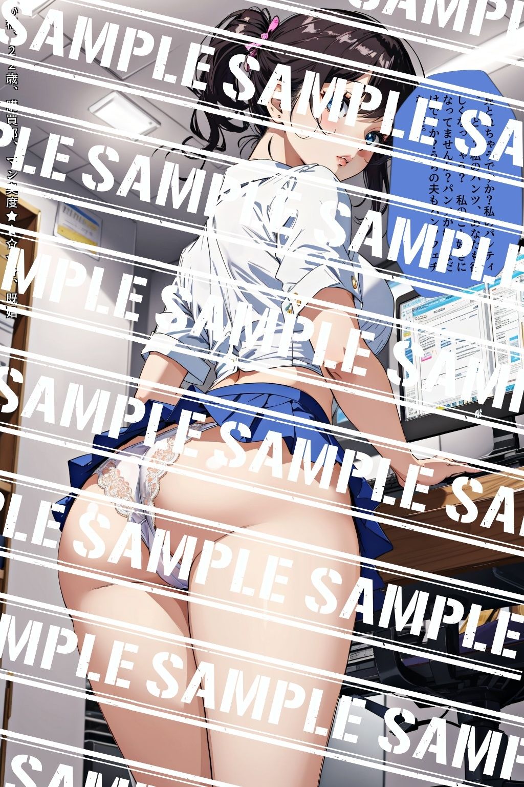 デカ尻OLのパンティ事情、知りたくない？ Vol.1 サンプル5ページ目