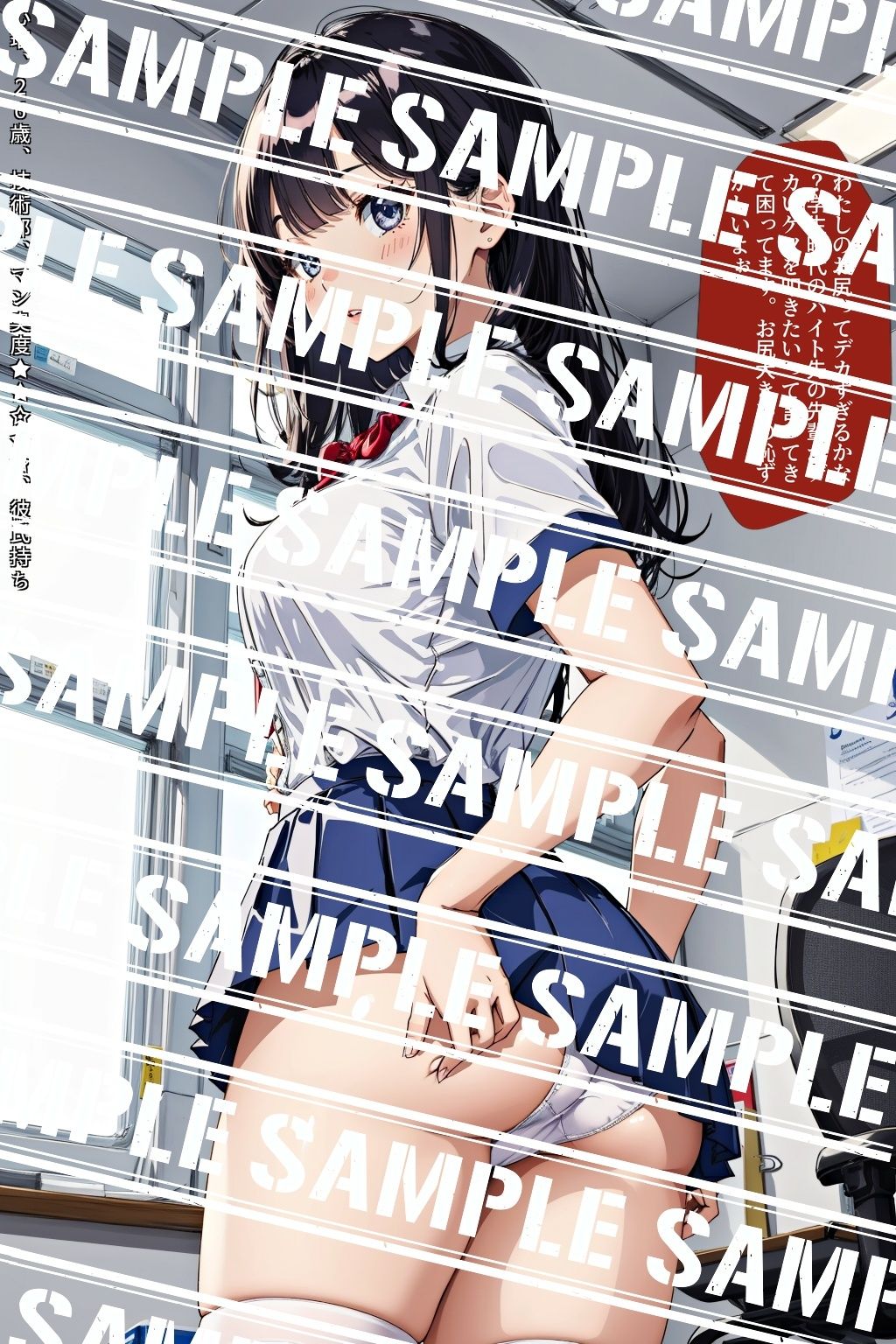 デカ尻OLのパンティ事情、知りたくない？ Vol.1 サンプル6ページ目