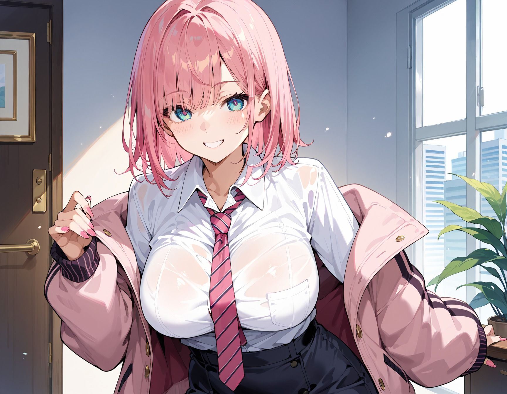 【高画質画像集】爆乳処女美少女女子校生ギャル サンプル1ページ目