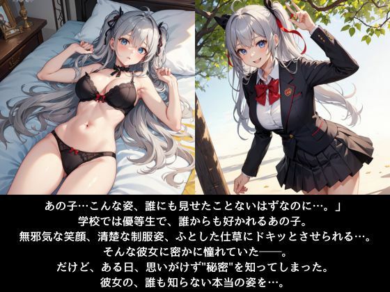 大好きなあの子の秘密の姿！？ サンプル1ページ目