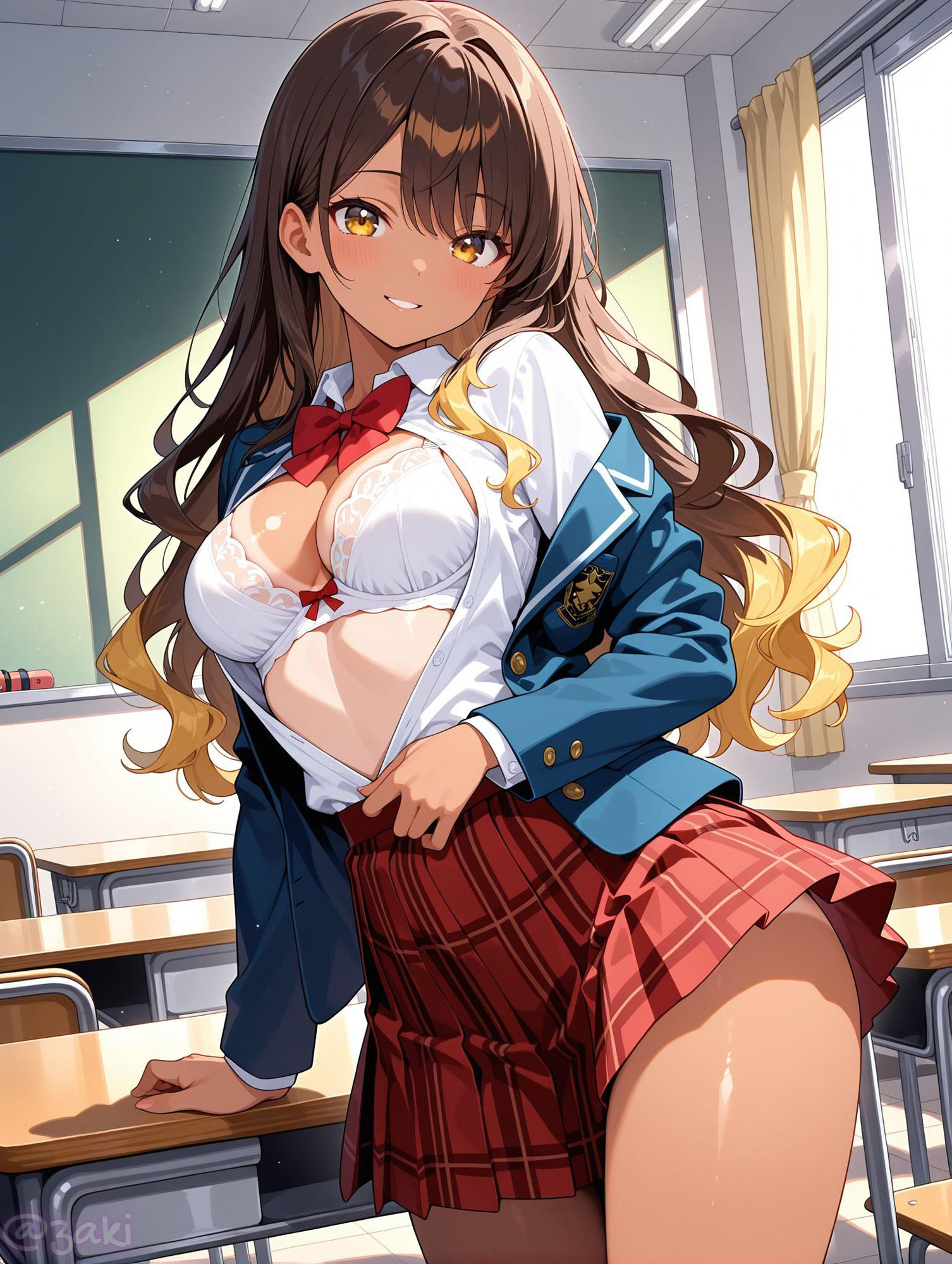 【クラスメイトシリーズ】南みなみミニイラスト集 サンプル2ページ目