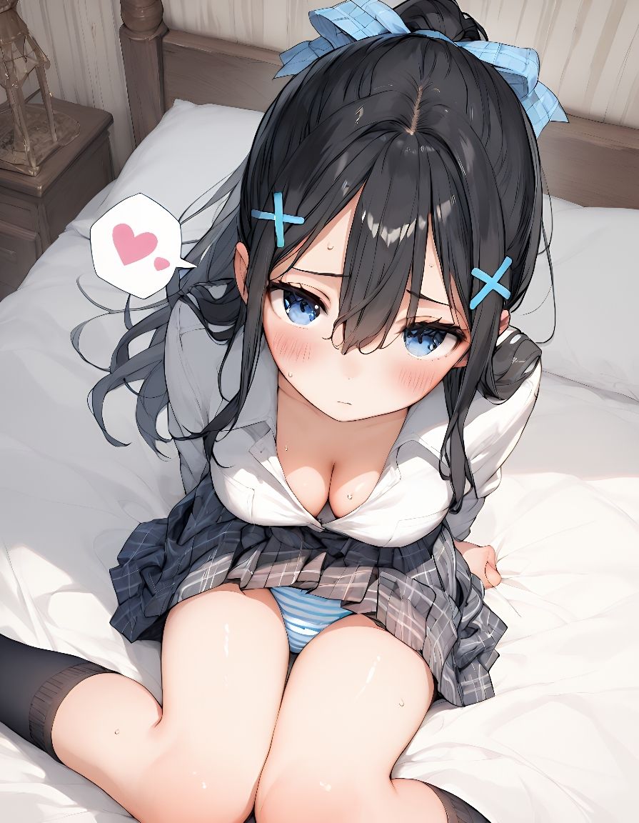 『ぽに★つい！』黒髪美少女萌ええろCG集vol.1【超美麗4K高画質】 サンプル1ページ目