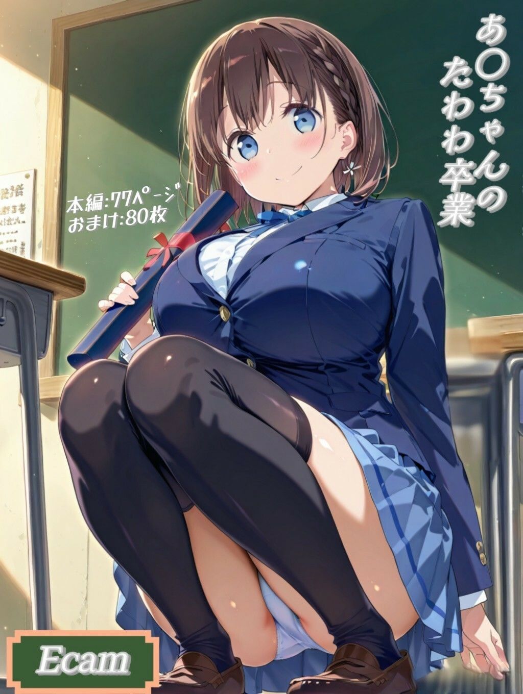あ○ちゃんのたわわ卒業 サンプル1ページ目
