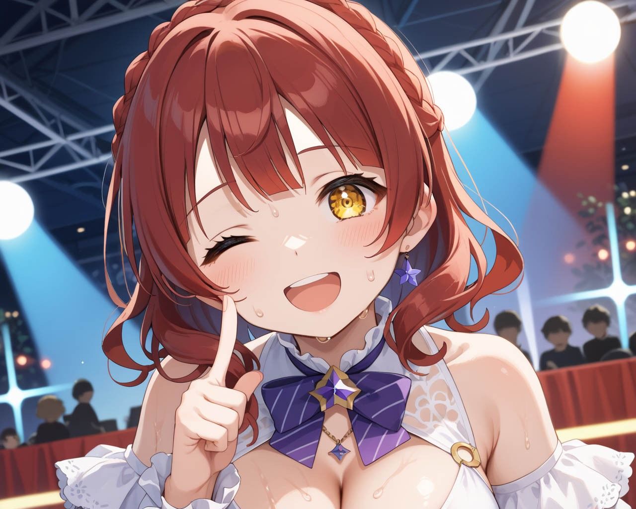 推しのライブに来たら生ハメファンミ始まったので参加しました サンプル4ページ目