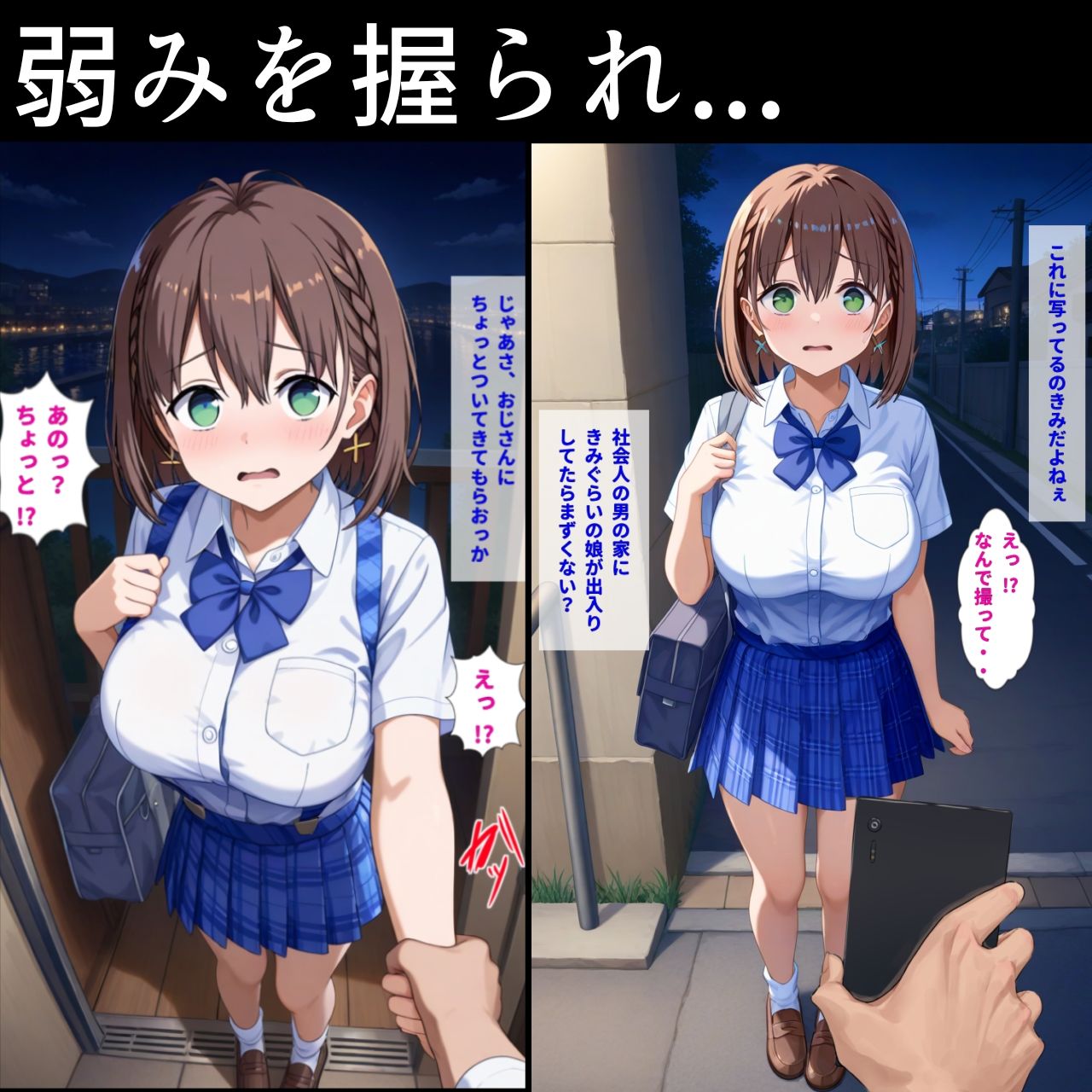 たわわなあの娘の堕としかた サンプル4ページ目