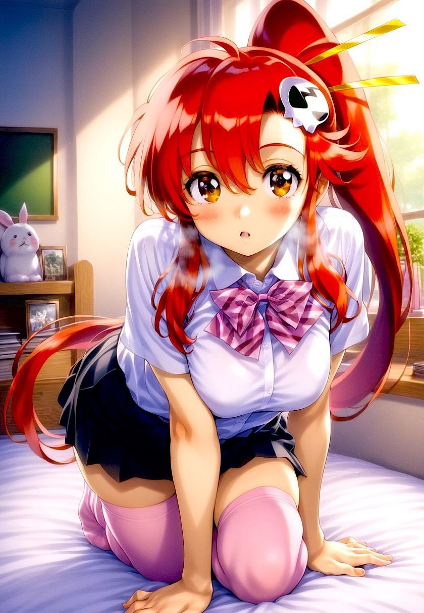 今日のおかず 天元突破◯レンラガン ヨーコ・リッ◯ナー 制服バージョン サンプル1ページ目