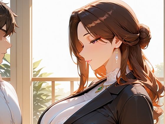 人妻上司 出張先で相部屋になった絶倫人妻上司 サンプル1ページ目