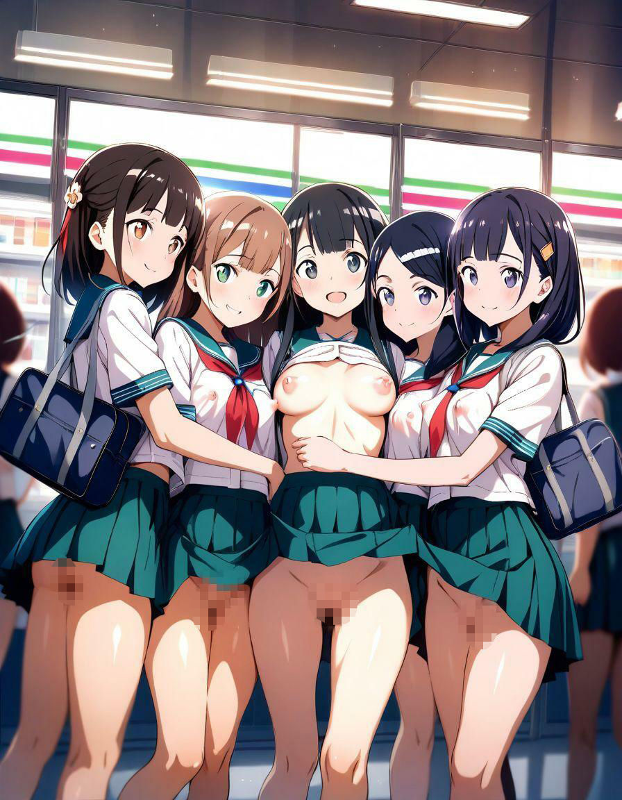 着裸登校:vol.1 サンプル7ページ目