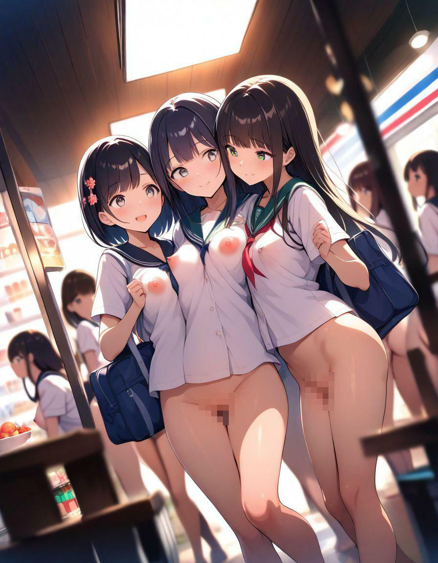 着裸登校:vol.2 サンプル3ページ目