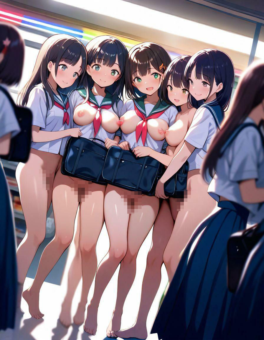 着裸登校:vol.2 サンプル4ページ目