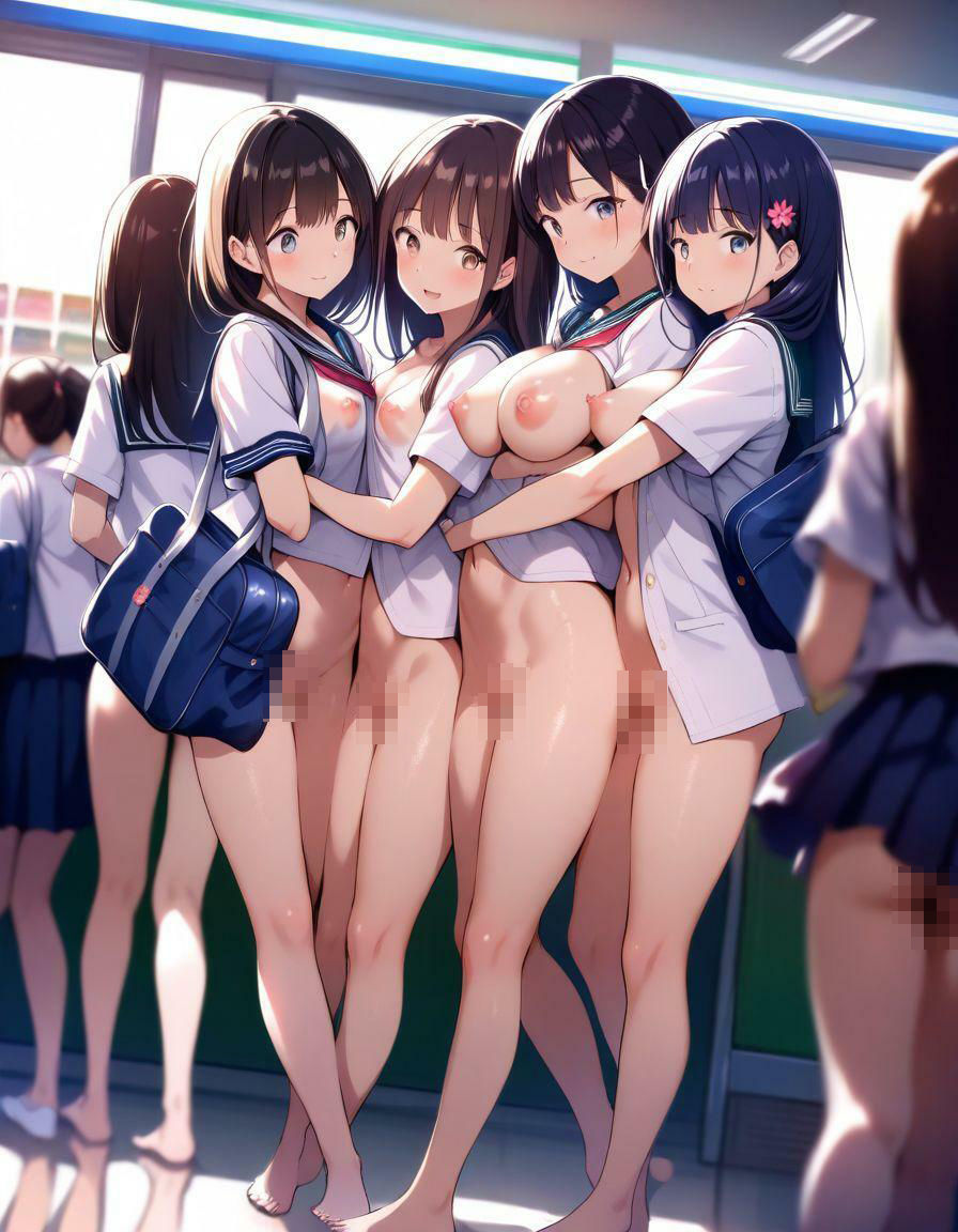 着裸登校:vol.2 サンプル8ページ目