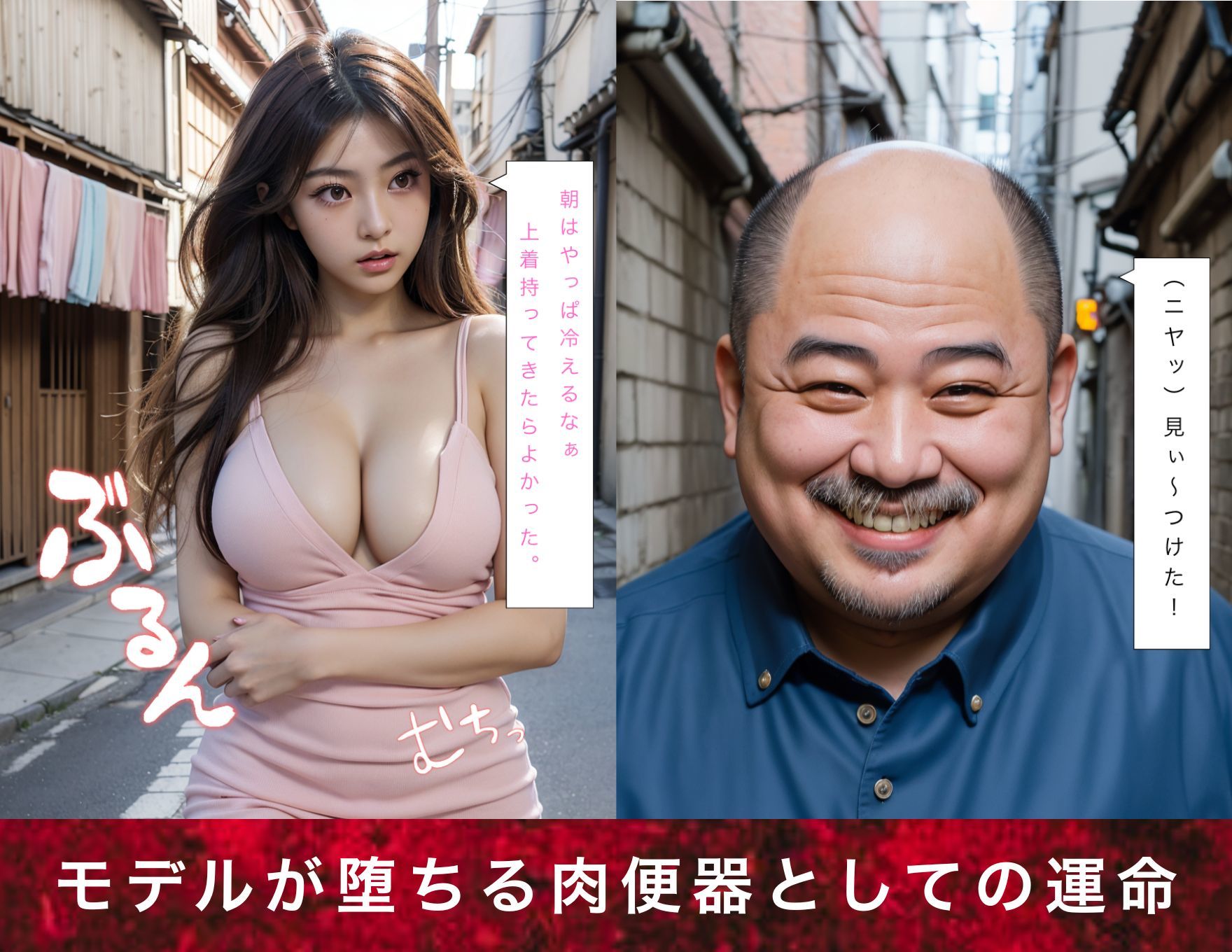eggモデル・聖奈が闇ファンに拉致され中出しキメセク サンプル1ページ目