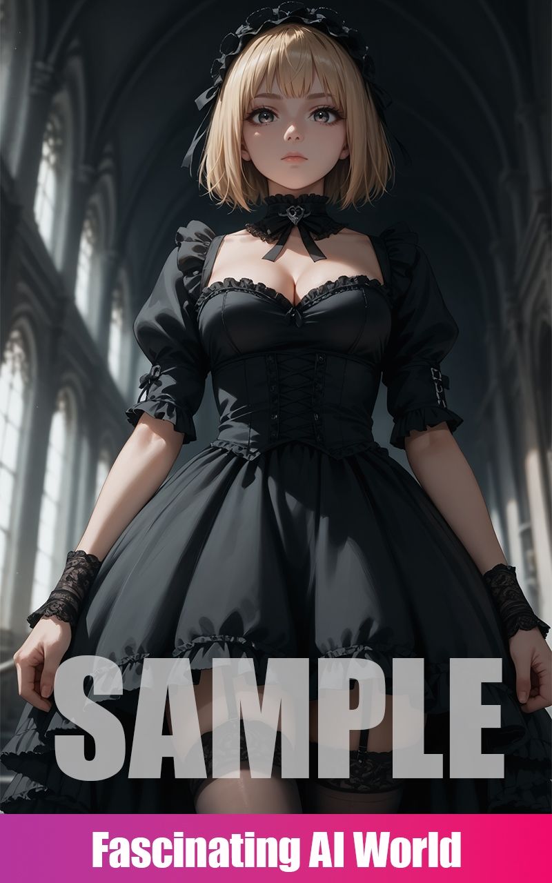 ブラックゴスロリ サンプル1ページ目