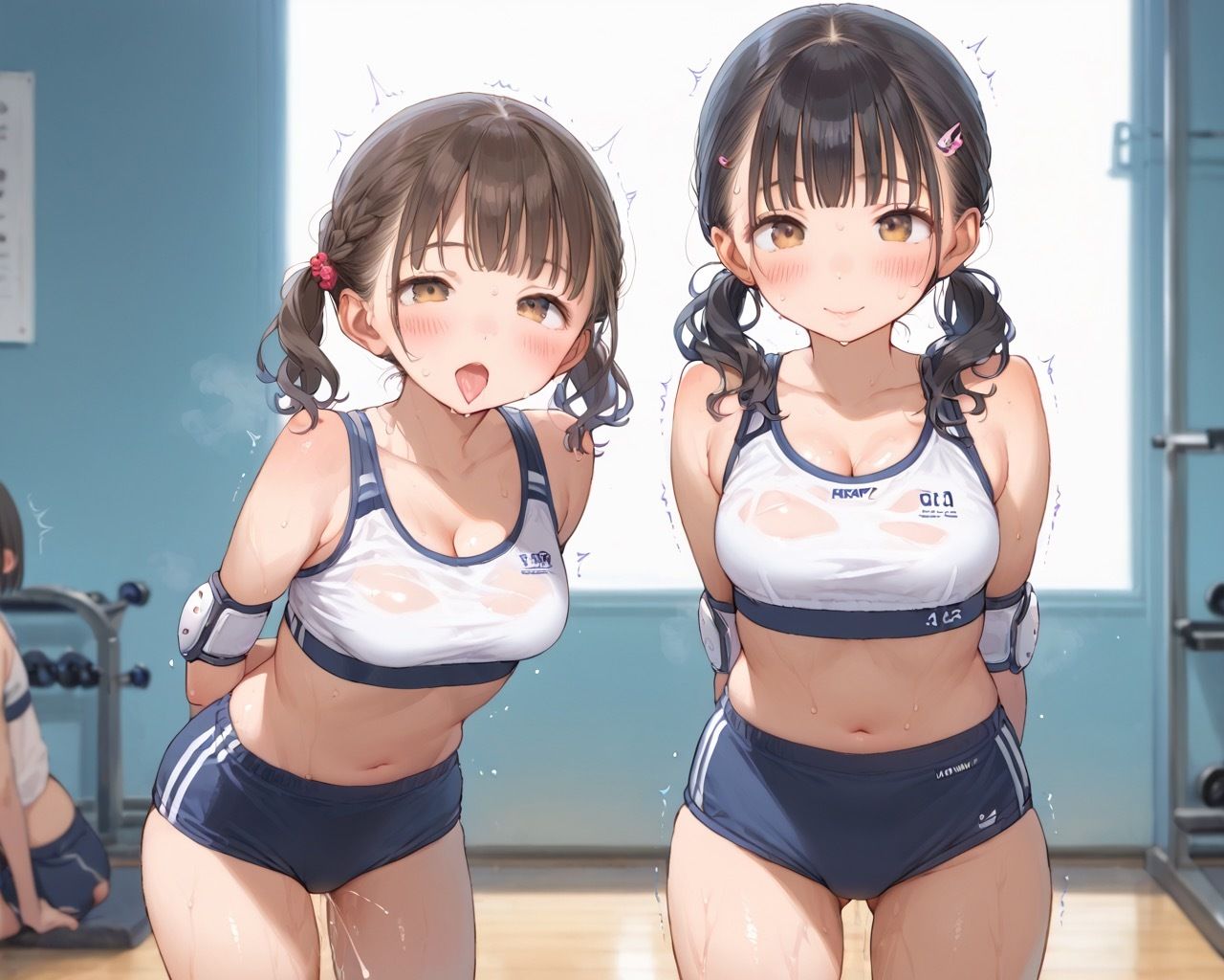 体育の時間に忍び込み孕ませ特別授業 サンプル7ページ目