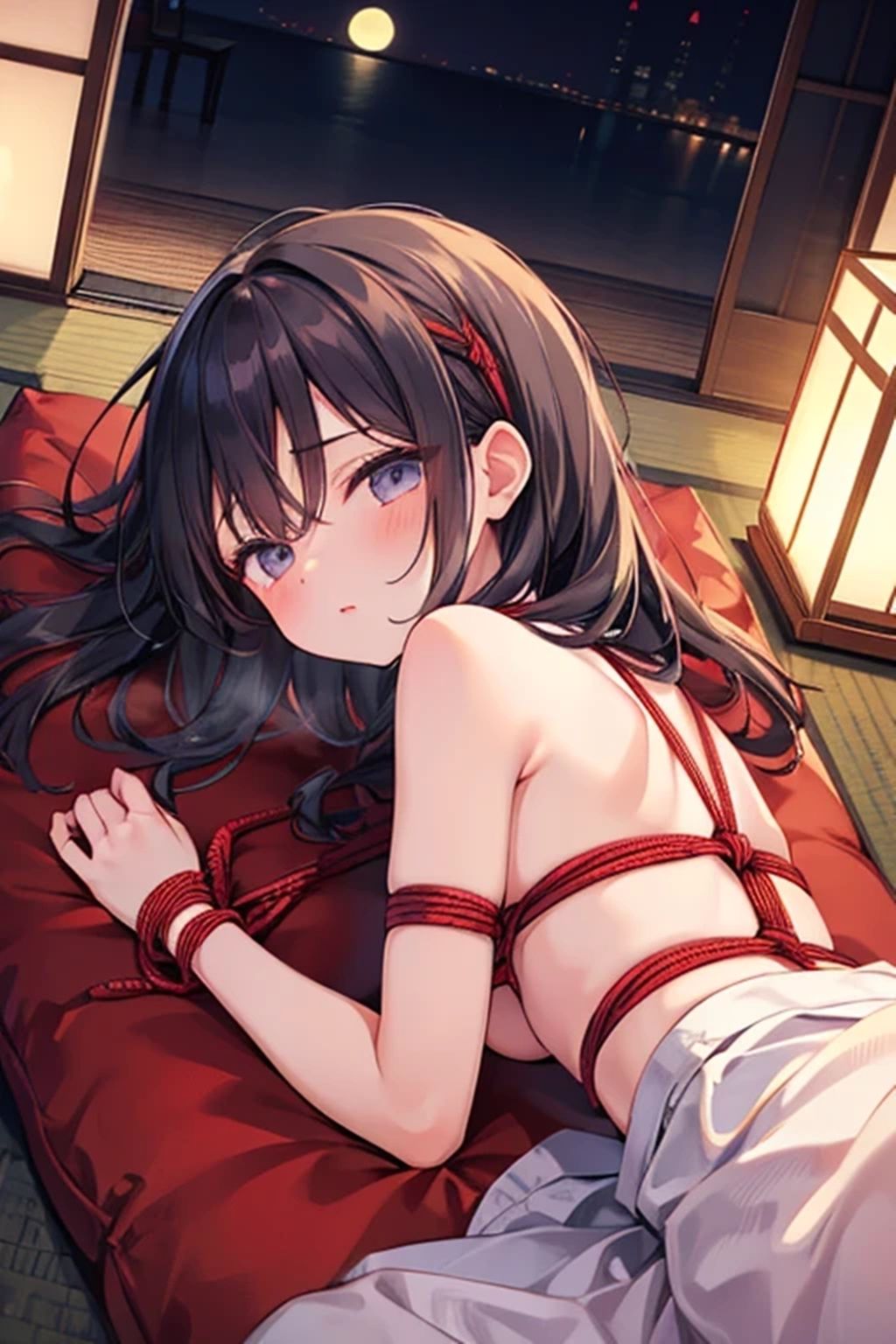 緊縛乙女注意報 サンプル3ページ目