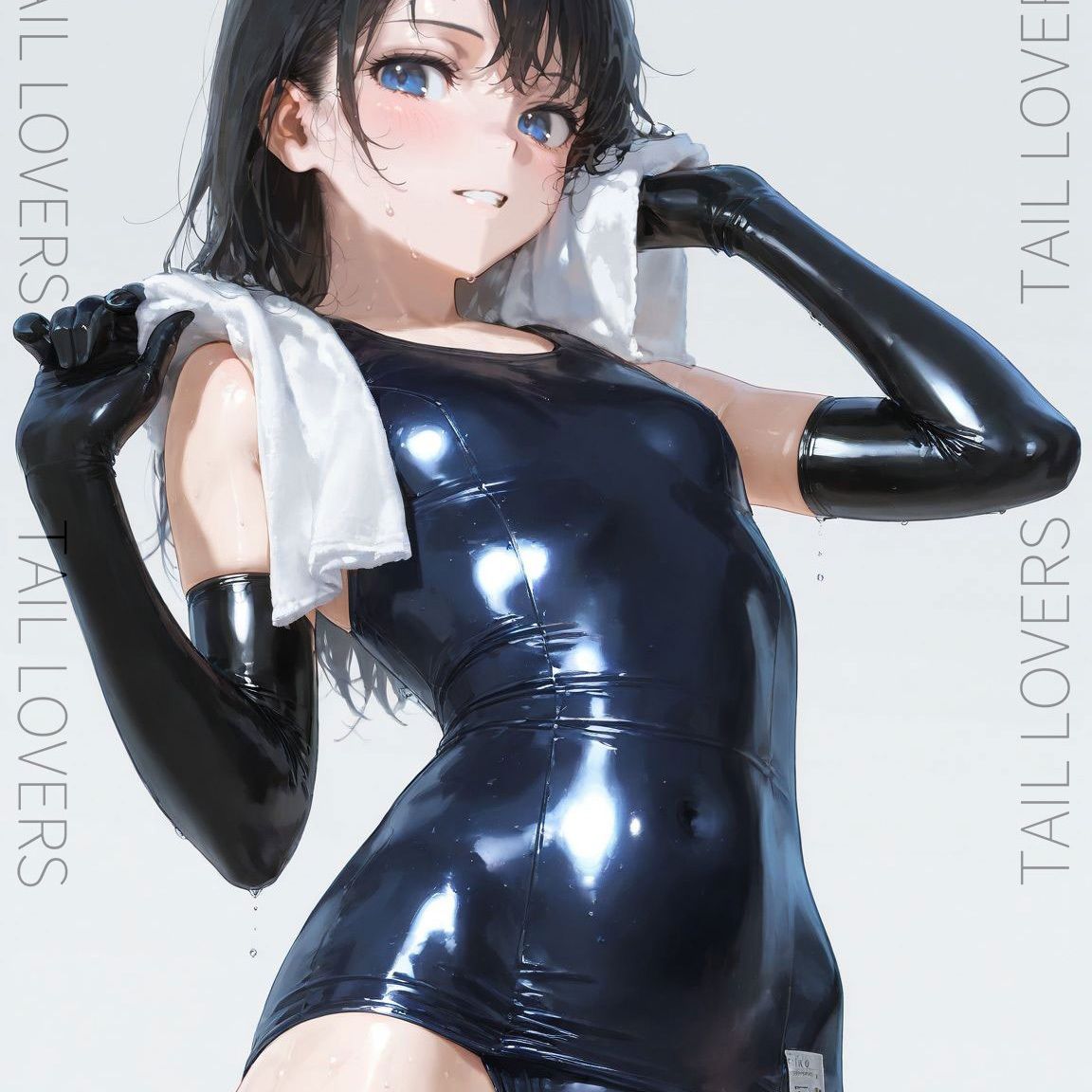 ラバー水泳部【189枚＋8moives】 サンプル3ページ目