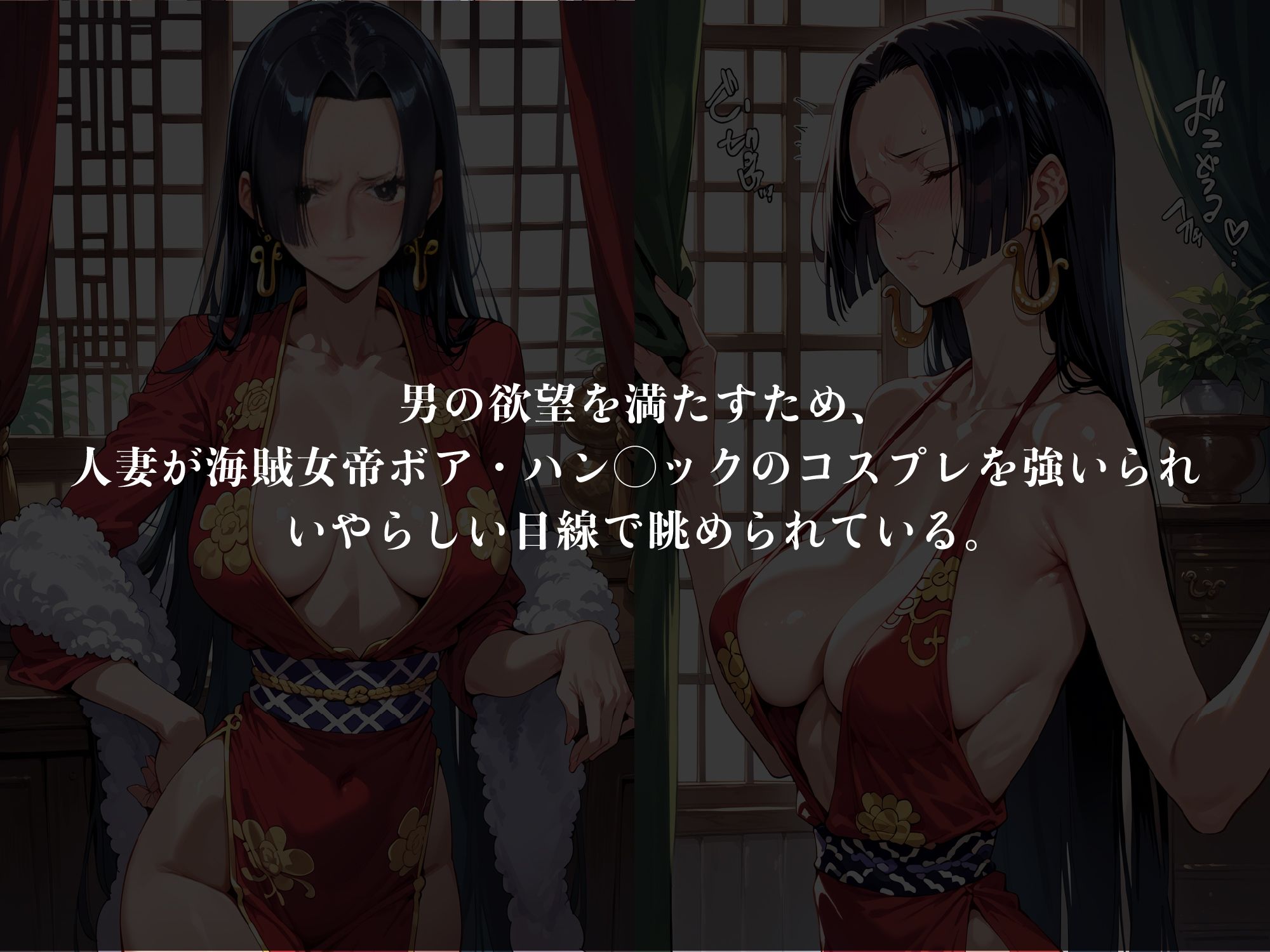 無理やりコスプレ海賊女帝  支配欲SEX サンプル2ページ目