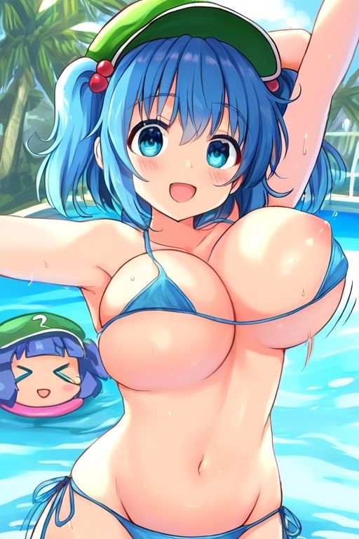 盟友を無自覚誘惑する悪い妖怪な河城にとり サンプル8ページ目