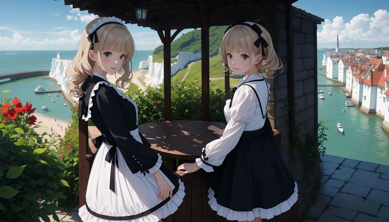 海辺のロ○ィタ少女イラスト集2 サンプル2ページ目