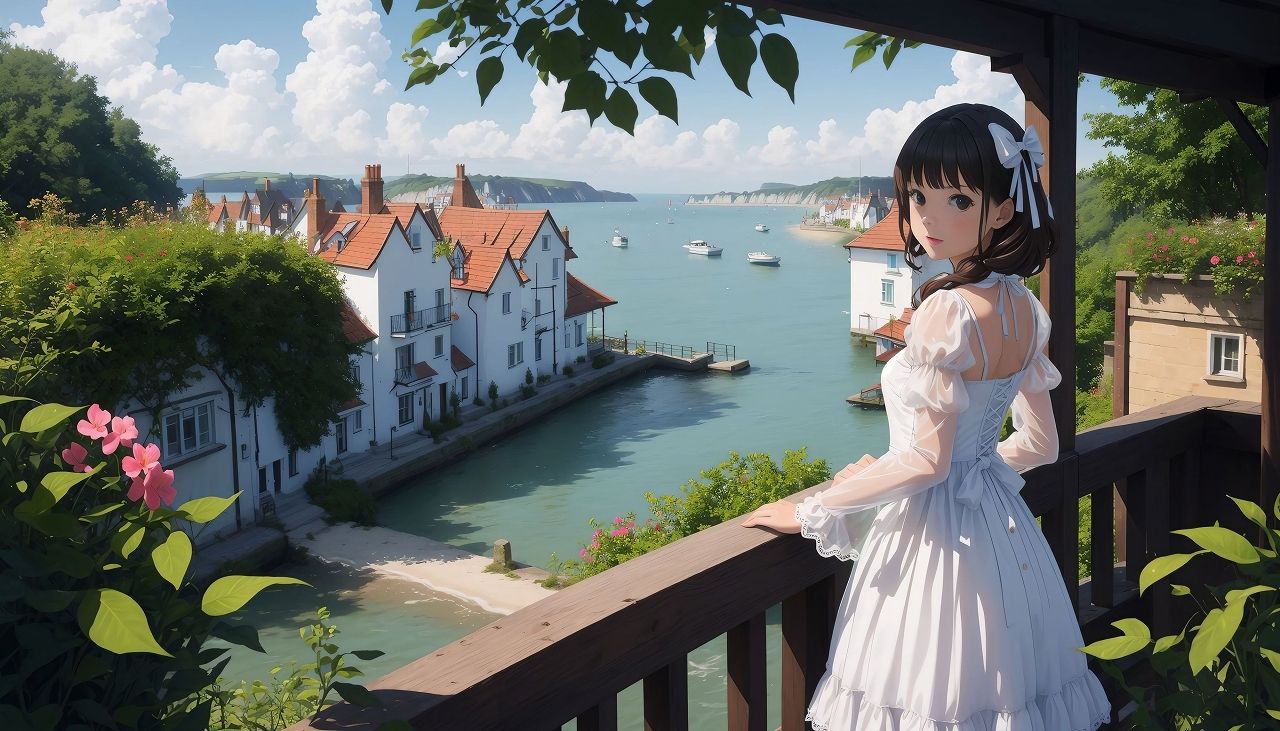 海辺のロ○ィタ少女イラスト集2 サンプル3ページ目