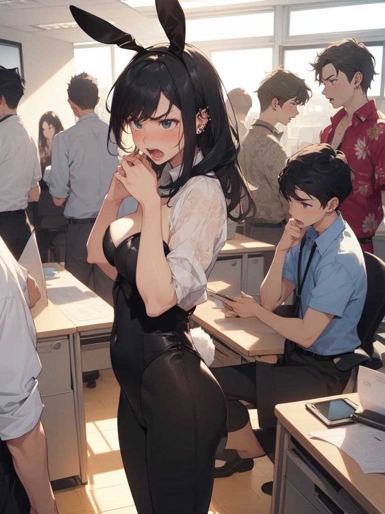 悪人が女体化成敗される画集 サンプル9ページ目