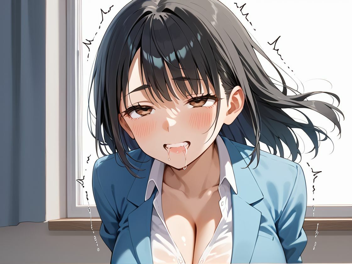 巨乳委員長は裏で童貞狩りをしているらしい サンプル7ページ目