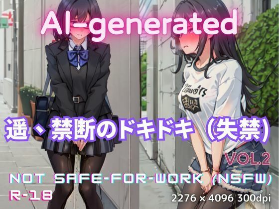 「遥、禁断のドキドキ（失禁）-R18版」関連イラスト100枚セット Vol.2