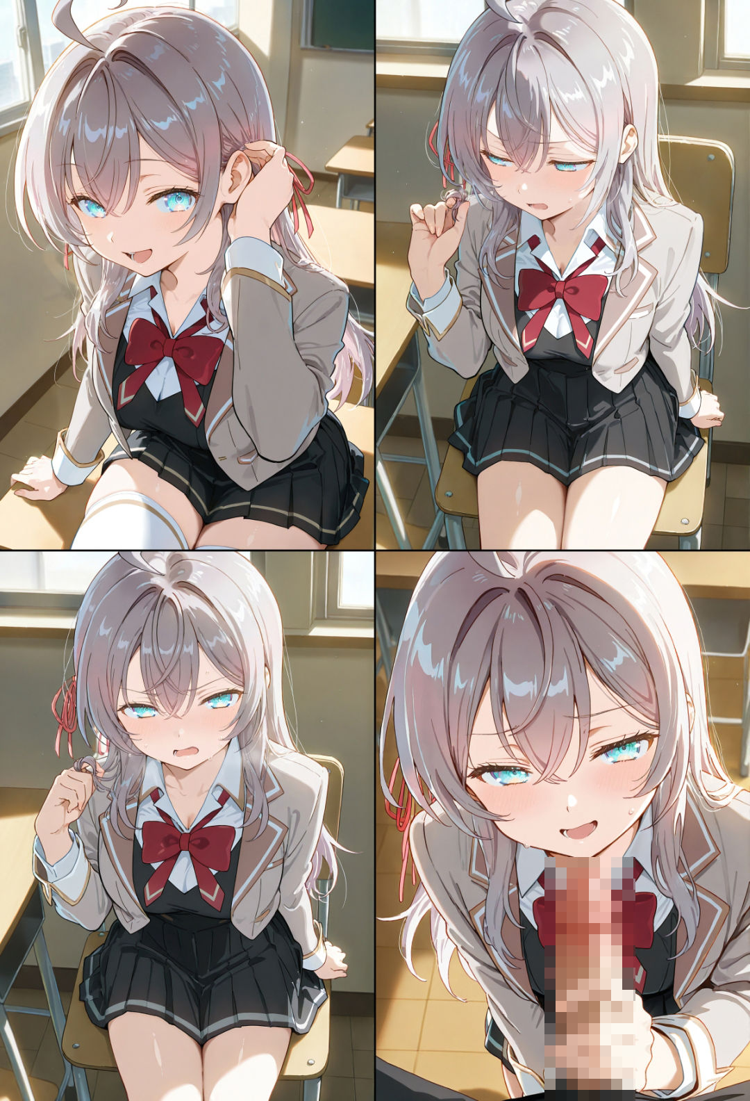ヒロインえっち 九条ア〇サ・周防〇希 サンプル1ページ目