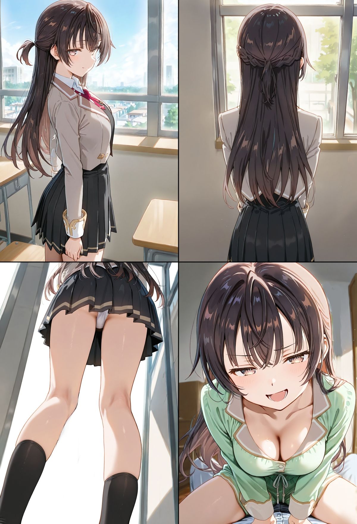 ヒロインえっち 九条ア〇サ・周防〇希 サンプル6ページ目