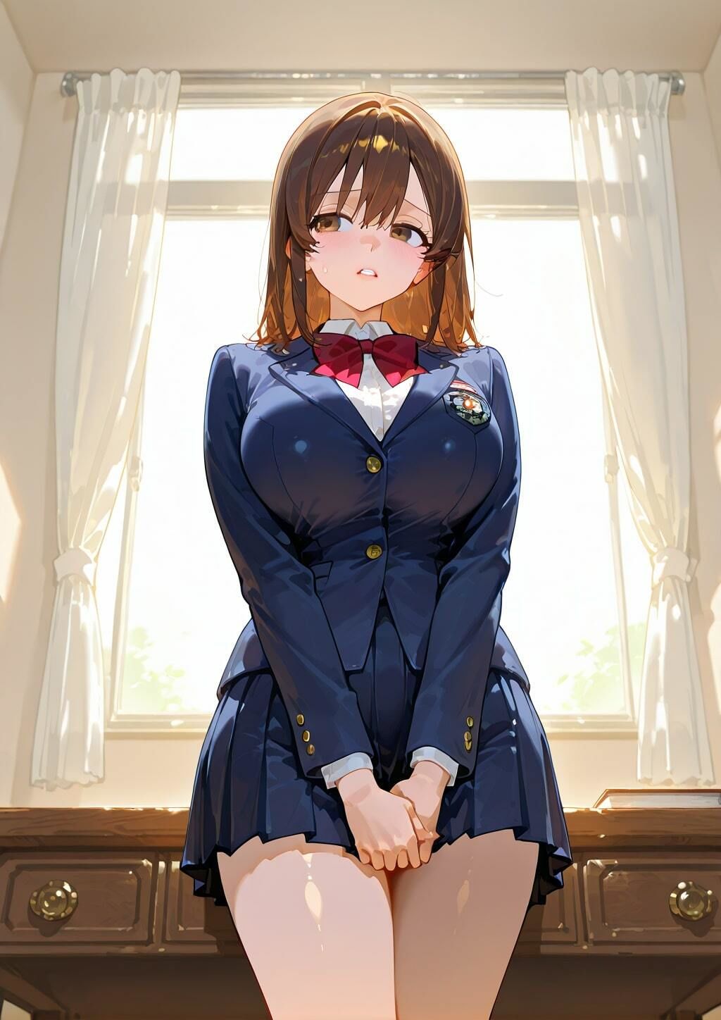 極悪寝取り校長 〜好きな人と電話させながら秘密の身体検査セックス〜 サンプル1ページ目