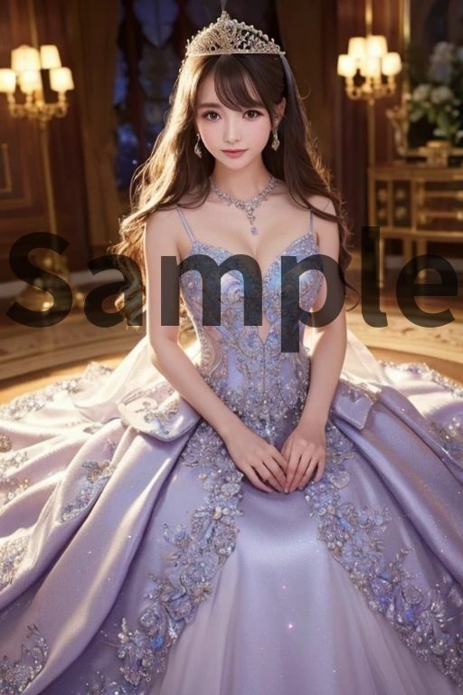 AAS 美女×お姫様【AIグラビア写真集】オーバー200 アメージングAI画像シリーズ サンプル5ページ目