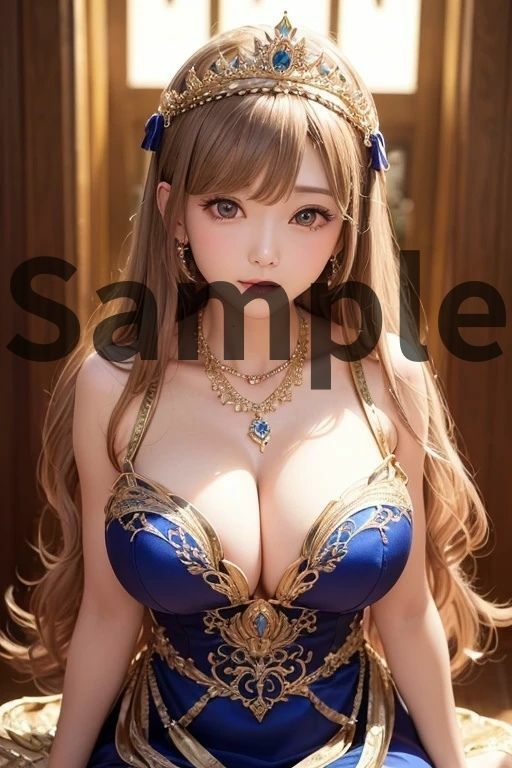AAS 美女×お姫様【AIグラビア写真集】オーバー200 アメージングAI画像シリーズ サンプル9ページ目