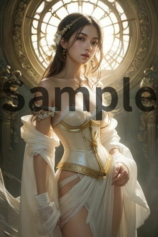AAS 美女×コルセット【AIグラビア写真集】オーバー200 アメージングAI画像シリーズ サンプル7ページ目