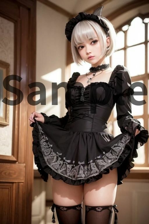 AAS 美女×ミニスカート【AIグラビア写真集】オーバー200 アメージングAI画像シリーズ サンプル5ページ目