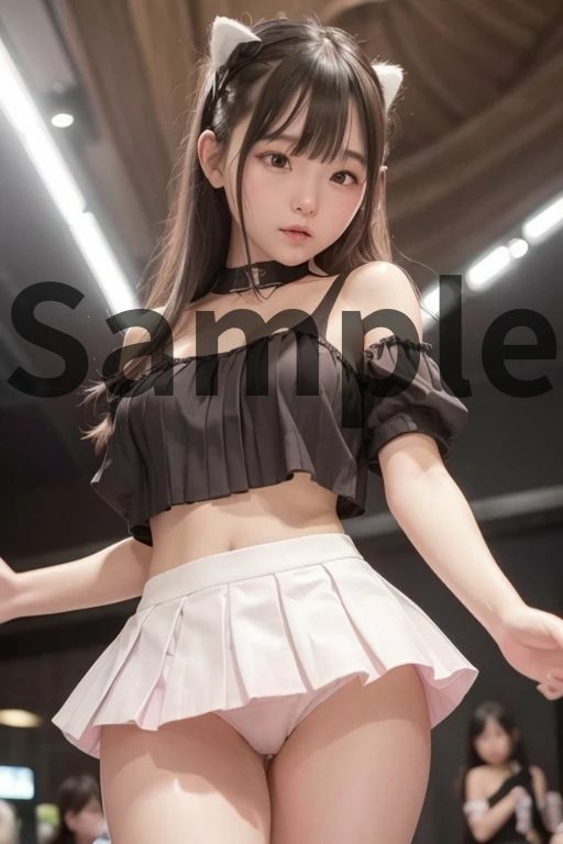 AAS 美女×ミニスカート【AIグラビア写真集】オーバー200 アメージングAI画像シリーズ サンプル8ページ目