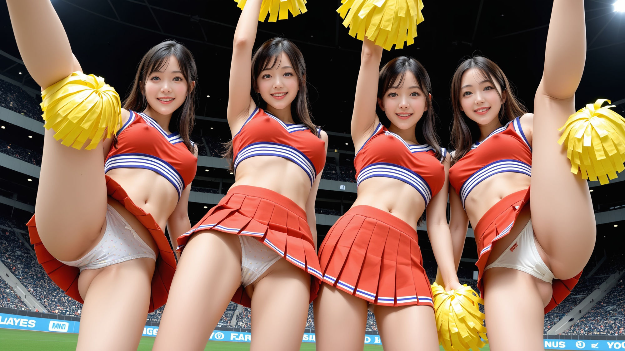 チア目当てに観戦しに行きたくなるスタジアム サンプル2ページ目