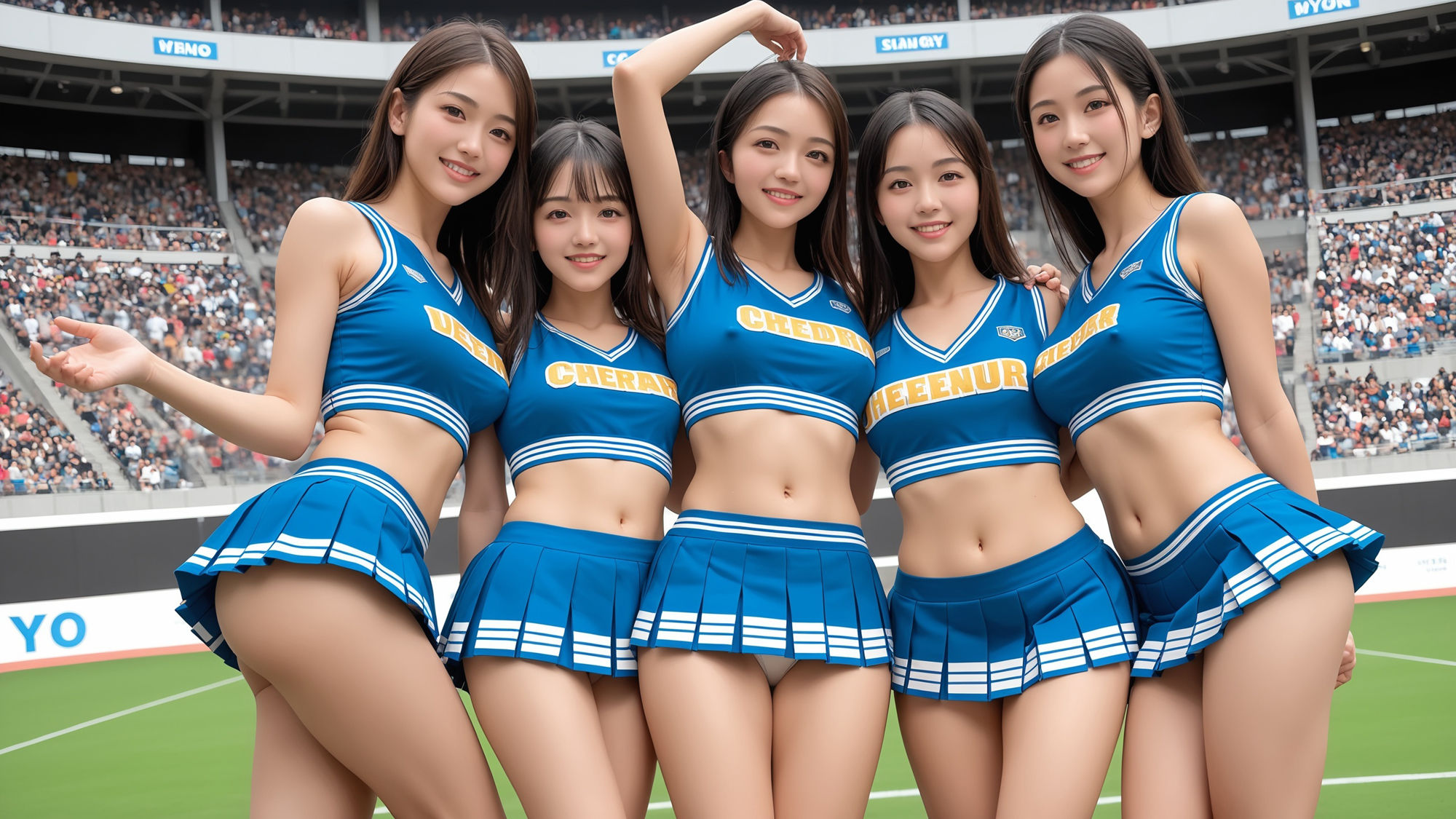 チア目当てに観戦しに行きたくなるスタジアム サンプル4ページ目