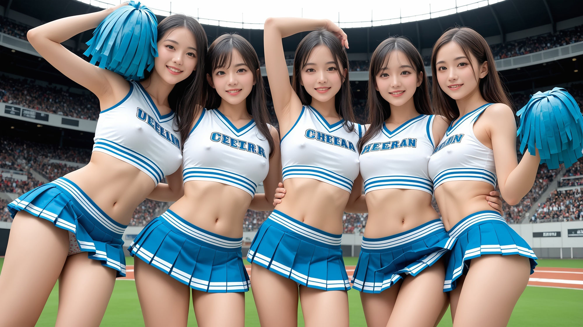 チア目当てに観戦しに行きたくなるスタジアム サンプル6ページ目