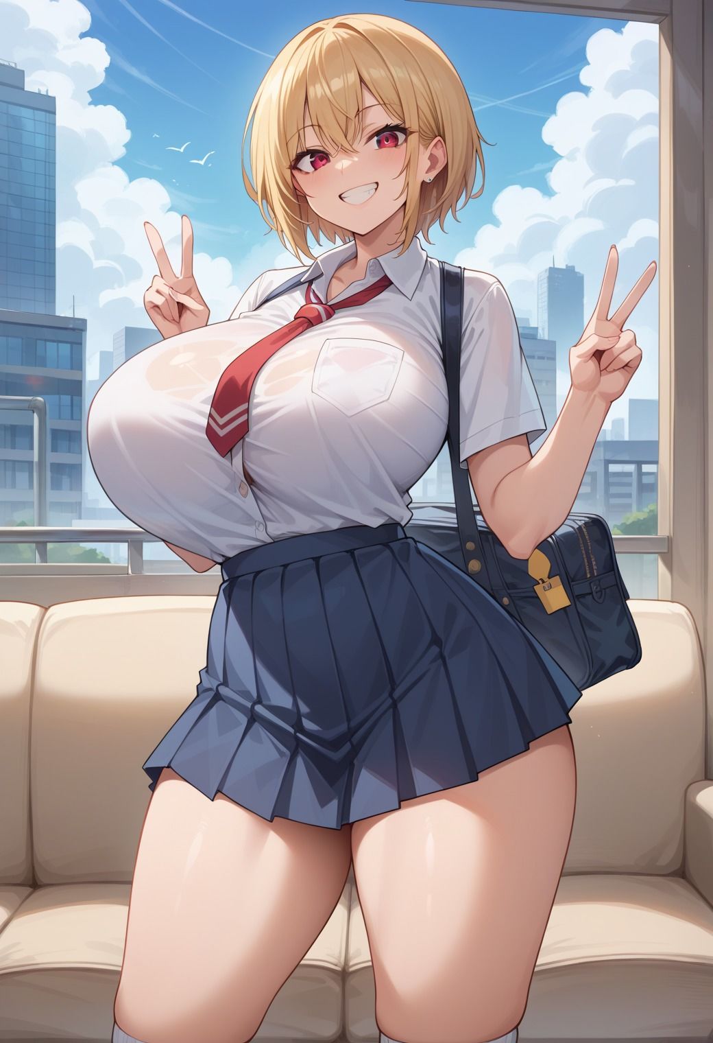 生意気女子校生をクラスの陽キャから寝取る話 サンプル1ページ目