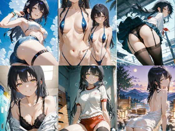 「機動戦士Gundam GQuuuuuuX」ニャアン セクシー写真集（全500枚）