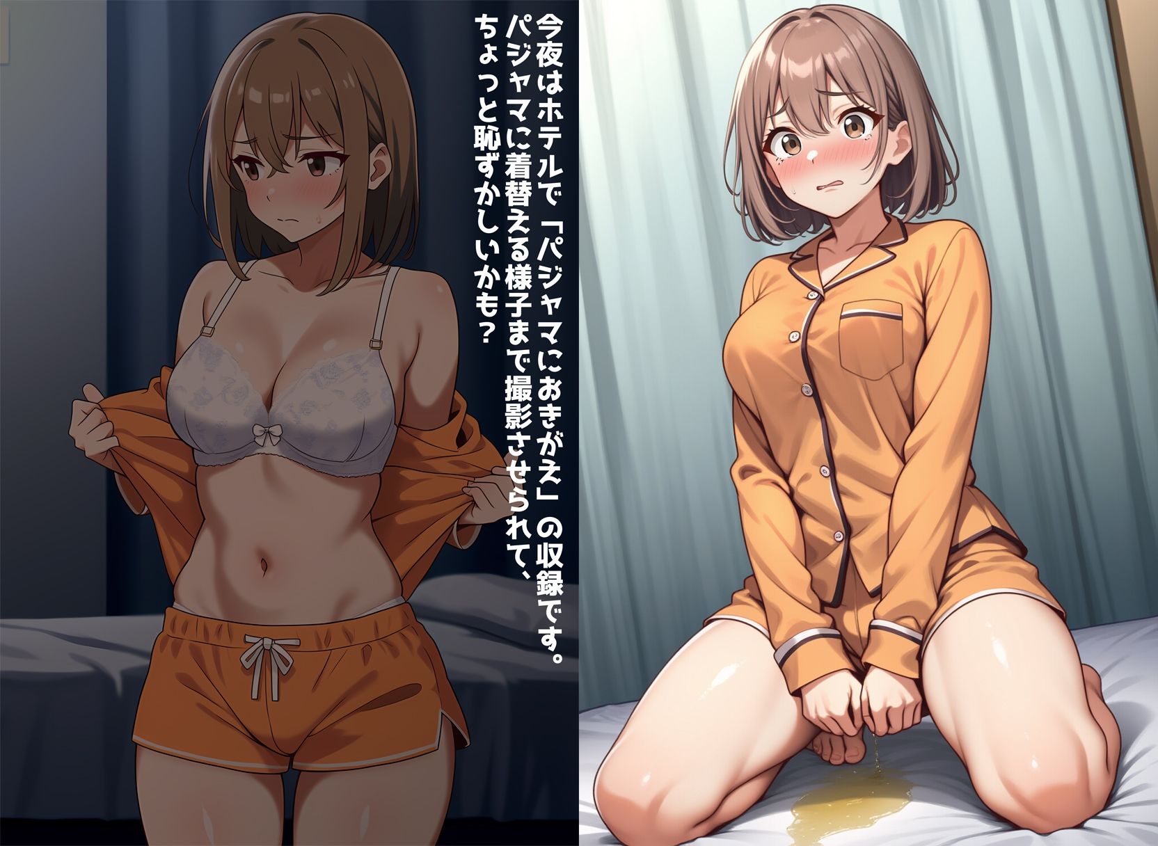 狂育番組の新人お漏らしお姉さん サンプル6ページ目